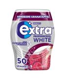 Buy Extra Professional White Chewing Gum - Raspberry Pomegranate Flavor | 50 Dragees - International Shipping Available - Buy Online on SooperMarket.com