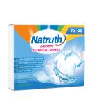 NATRUTH Natural Laundry Detergent Sheets - 35 Fresh Scented Biodegradable Strips for 70 Loads - Travel-Friendly & Plastic-Free - Buy Online on SooperMarket.com