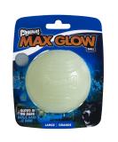 Chuckit - Max Glow Ball Large - phosphorescent ball for dogs - rubber ball - soft in the mouth - the accomplice - size large - diameter 7.5 cm - Buy Online on SooperMarket.com