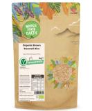 Wholefood Earth Organic Brown Basmati Rice 1kg - Vegan, GMO Free, Source of Fibre - Certified Organic - Buy Online on SooperMarket.com