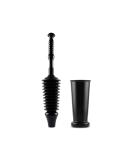 Master Plunger MP1600-TB 1.6 Gallon Low Flush Toilet Plunger with Funnel Nose Design and Tall Bucket - Black - Buy Online on SooperMarket.com
