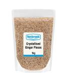 Crystallised Ginger Pieces 1kg by Fenbrook - Buy Online on SooperMarket.com