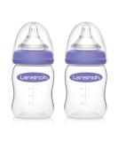 Lansinoh baby bottle with NaturalWave teat size S 2 x 160 ml double pack single - Buy Online on SooperMarket.com
