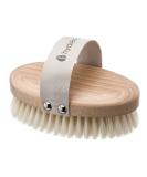 Hydrea London Natural Dry Body Brush | Exfoliating Skin Brush | Cellulite Remover | Lymphatic Drainage | FSC Certified - Buy Online on SooperMarket.com
