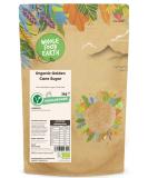 Wholefood Earth Organic Golden Cane Sugar 2kg Raw | Unrefined | Vegan | GMO Free | Certified Organic - Buy Online on SooperMarket.com