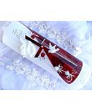 Baptism & Communion Candle for Boys & Girls | 250mm x 70mm VT-05 | Includes Self-Labeling Accessories - International Shipping - Buy Online on SooperMarket.com
