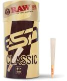 RAW Cones Classic 1-1/4 Size | 150 Pack | Natural Pre Rolled Rolling Paper with Tips & Packing Tubes Included - Buy Online on SooperMarket.com