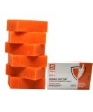 Solpri Shield Athletic Soap Bar 4 oz (6 Pack) - Lemongrass, Tea Tree, Eucalyptus | Antimicrobial, Antifungal Formula - Buy Online on SooperMarket.com