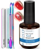 LOUINSTIC Gel Nail Polish Remover - Quick No Soak Gel Remover for Fast Nail Polish Removal | Professional Gel Polish Remover Kit - Buy Online on SooperMarket.com