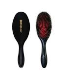 Denman Cushion Hair Brush (Medium) with Soft Nylon Quill Boar Bristles - Porcupine Style for Grooming  Detangling  Straightening  Blowdrying and Refreshing Hair   Black  P081M Medium (Pack of 1) - Buy Online on SooperMarket.com
