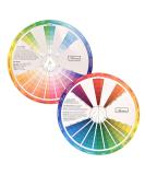 Creative Color Wheel Paint Mixing Guide for Art Class and Makeup Blending - 9.25inch - Buy Online on SooperMarket.com