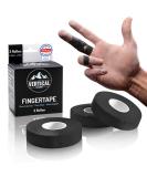 Vertical Fellows climbing tape 1.5cm wide - dermatest very good - with PDF tapan line ideal finger tape and sports tape for climbing bouldering Kraftsport Handball martin arts (3 rolls black) 3 rolls - 1.5cm wide - black - Buy Online on SooperMarket.com