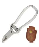 Camila Solingen CS13 Large Heavy Duty Toe Nail Clipper for Thick Toenails, Manicure & Pedicure, Double Barrel Spring. Super Sharp Trimmer Curved Stainless Steel 20mm Blade Made in Solingen, Germany - Buy Online on SooperMarket.com