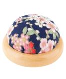 Japanese Style Wooden Base Pin Cushion for Sewing and Crafting - Buy Online on SooperMarket.com