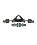 TUSA Spring Strap Black Medium - Durable and Secure Dive Fin Replacement - Buy Online on SooperMarket.com