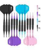 CyeeLife Soft tip Darts Set 16g with Integrated Flights&100 Plastic Points,Flights Don't Fall Off&Not Easy to Break&Easy to Use&Colorful&Durable - Buy Online on SooperMarket.com