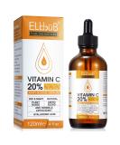 ELBBUB Premium 20 Percent Vitamin C Serum For Face with Hyaluronic Acid Retinol & Amino Acids - Boost Skin Collagen Brighten Hydrate & Plump Skin Anti Aging & Wrinkle Facial Serum 120ml 1 120 ml (Pack of 1) - Buy Online on SooperMarket.com