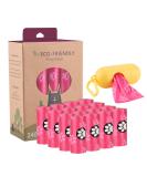 JBBFCAN Dog Poo Bags 240 Pink Large Poop bags with Dispenser Super Strong 100% Leak Proof Poo bags dogs rolls with Corn Starch Compostable Pink 240 count (Pack of 1) - Buy Online on SooperMarket.com