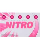 Nitro Long Distance Peak Performance Golf Balls (15PK) All Levels White Out 70 Compression High Velocity White Hot Core Long Distance Golf Balls USGA Approved-Total of 15-Hot Pink - Buy Online on SooperMarket.com