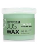 Salon System Just Wax Tea Tree Cream Wax with Natural Antiseptic Tea Tree 450g 3 Pack Tea Tree 450 g (Pack of 3) - Buy Online on SooperMarket.com