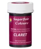 Sugarflair Claret Spectral Food Colouring Paste Highly Concentrated for Use with Sugar Pastes Buttercream Royal Icing or Cake Mix Vibrant Colour Dye - 25g - Buy Online on SooperMarket.com