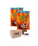 General Mills Reese's Puffs Cereal - Twin Pack 2 x 326g Uniting Rich Chocolate And Creamy Peanut Butter In Every Bite Boxed Treatz - Buy Online on SooperMarket.com