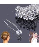 30 Pcs Hair Pins for Wedding XCOZU Diamante Hair Pins Silver Hair Wedding Accessories Bridal Hair Pins Wedding Hair Accessory Rhinestone Hair Clip for Women Girls Bridesmaids Prom - Buy Online on SooperMarket.com