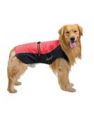 Ranphy Waterproof Dog Jacket for Medium & Large Dogs - Reflective Breathable Ultra-Light Rain Cover - Abdominal Protection for Dachshunds & Labradors (7XL 85cm Chest) - Buy Online on SooperMarket.com