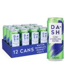Dash Water Lime - 12 x Lime Flavoured Sparkling Spring Water - NO Sugar NO Sweetener NO Calories - Infused with Wonky Fruit (12 x 330ml cans) Lime 330 ml (Pack of 12) - Buy Online on SooperMarket.com