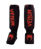 Venum "Kontact" Shin and Instep Guards Black/Red - Buy Online on SooperMarket.com
