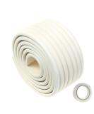 TUKA Multi-Purpose Foam Protector Kit 2M x 80mm Universal Anti Collision Protector Safety of Child Baby Senior Thick Childproofing Safety Protection Securing Objects and Surfaces TKD7002 Off White 2 M x 80mm Universal Foam Protector White - Buy Online on SooperMarket.com