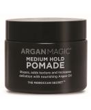Argan Magic Medium Hold Pomade | Argan Oil Hair Styling Texture & Definition | Paraben Free Cruelty Free Made in USA (8 Oz - Buy Online on SooperMarket.com