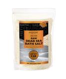 5 lbs Raw Dead Sea Salt - Contains All Dead sea Minerals Including Dead sea Mud - Fine Medium Grain Bath Salt Large resealable Bulk Pack Unscented 5 Pound (Pack of 1) - Buy Online on SooperMarket.com