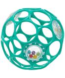 Bright Starts Oball Rattle Easy-Grasp Toy, Teal - 4", Ages Newborn Plus, 1 Count (Pack of 1) - Buy Online on SooperMarket.com