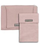 Mimuselina 2 Pack: Portable Baby Diaper Pad & Water-Repellent Diaper Bag - Foldable Dirt-Repellent Design in Waffle Pink for On-the-Go Parents - Buy Online on SooperMarket.com