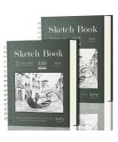 Sketch Book 5.5 X 8.5 - Spiral Sketchbook Pack of 2 SuFly 200 Sheets (68 lb/100gsm) Acid Free Sketch Pads for Drawing for Adults Spiral-Bound with Hard Cover for Kids & Adults 100 Sheets Each 5.5-x-8.5-inch:2 Pack - Buy Online on SooperMarket.com