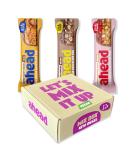 AHEAD Vegan Keto Bar Sample Pack 12 Low Sugar Chocolate Bars (Max 1.7g Sugar) Perfect for Healthy Snacking - Buy Online on SooperMarket.com