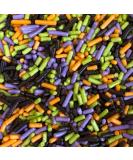 A Pinch Of - Strands - Halloween Mix Cake Topper Sprinkles - Edible Matt Cupcake Decorations - Party Sprinkles Ideal For Halloween Themed Cakes And Bakes - Buy Online on SooperMarket.com