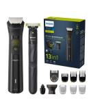 Philips Series 9000 13-in-1 Trimmer + OneBlade Grooming Set | MG9530/15 | 27 Length Settings | USB-A | Precise Trim & Shave - Buy Online on SooperMarket.com