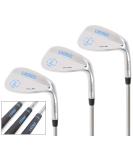 LAZRUS Premium Forged Golf Wedge Set for Men - 52 56 60 Degree Wedges with Milled Face - Right Handed - More Spin - Silver 52 56 60 Set - Buy Online on SooperMarket.com