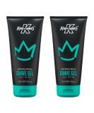King of Shaves Antibacterial Shaving Gel for Men - 150ml TWIN-PACK - Buy Online on SooperMarket.com