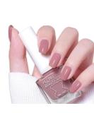TBeautfave Pink Nail Varnish Nude Nail Polish Quick Dry Long Lasting Nail Polish Non-Toxic Breathable Nail Polish No Need Cure Nail Gel Polish Nail Varnish at Home Manicure 11 Bean paste - Buy Online on SooperMarket.com
