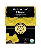 Buddha Teas Organic Mullein Leaf Tea - OU Kosher, USDA Organic, CCOF Organic, 18 Bleach-Free Tea Bags - Buy Online on SooperMarket.com