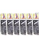 X-pression Ultra Braid Synthetic Hair Extensions - Color #1B Black - 210 cm (Pack of 6) - International Shipping Available - Buy Online on SooperMarket.com