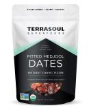 Organic Medjool Dates 1.5 lbs - Soft, Chewy & Sweet | Terrasoul Superfoods - Buy Online on SooperMarket.com