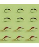 YAZHIDA Fly Fishing Trout Kit - Rainbow Warrior & Zebra 2-Tone | International Shipping Available - Buy Online on SooperMarket.com