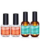 Modelones Gel Nail Polish Nail Dehydrator and Primer, 4Pcs Nail Bond Primer and Nail Prep Dehydrator Set, Acid-Free Nail Supplies for Acrylic Powder Acrylic Nails and Nail Gel 15ml 4Pcs Nail Primer Set - Buy Online on SooperMarket.com
