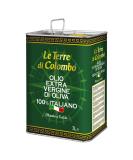 Le Terre di Colombo 100% Italian Extra Virgin Olive Oil Can 3 l 3 l (Pack of 1) - Buy Online on SooperMarket.com