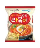 Paldo Korean Noodle Stirfried Rice Cake with Ramen Noodles 145g, Pack of 4 - 20.32 Ounce - Buy Online on SooperMarket.com