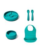 OXO TOT Silicone Feeding Gift Set - BPA & PVC Free | Eco-Friendly Baby Utensils - Buy Online on SooperMarket.com